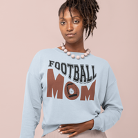  Retro football blue Unisex oversized sweatshirt for mom - my comfy clothing 