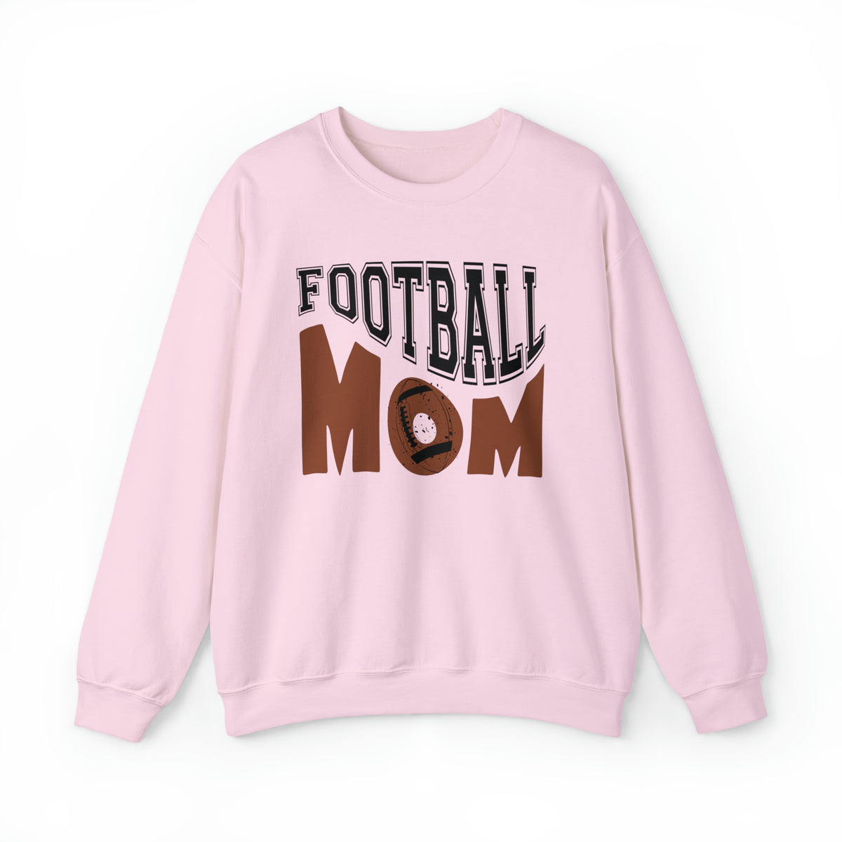   Retro football mom pink oversized sweatshirt - my comfy clothing 