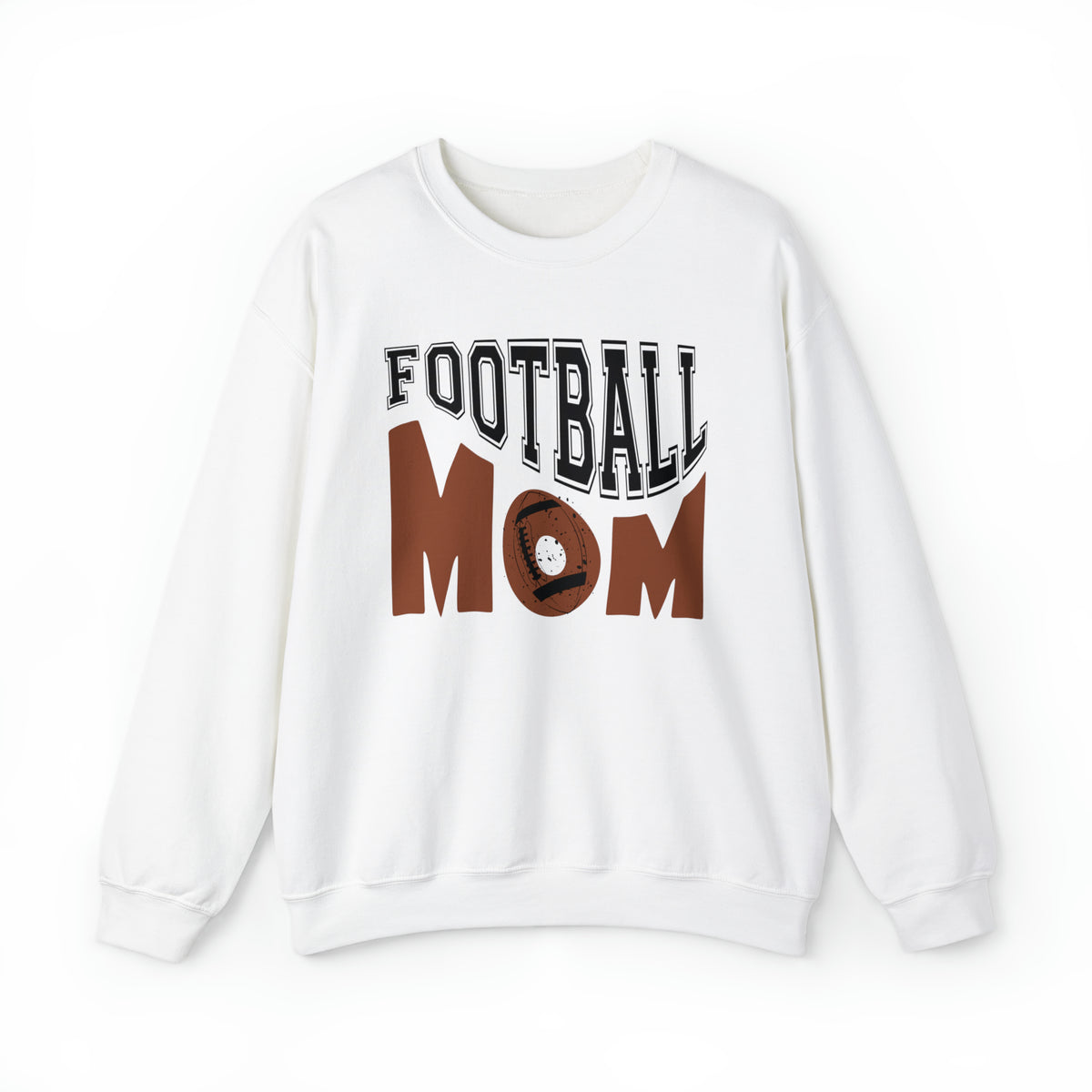  Retro football white oversized sweatshirt - my comfy clothing 