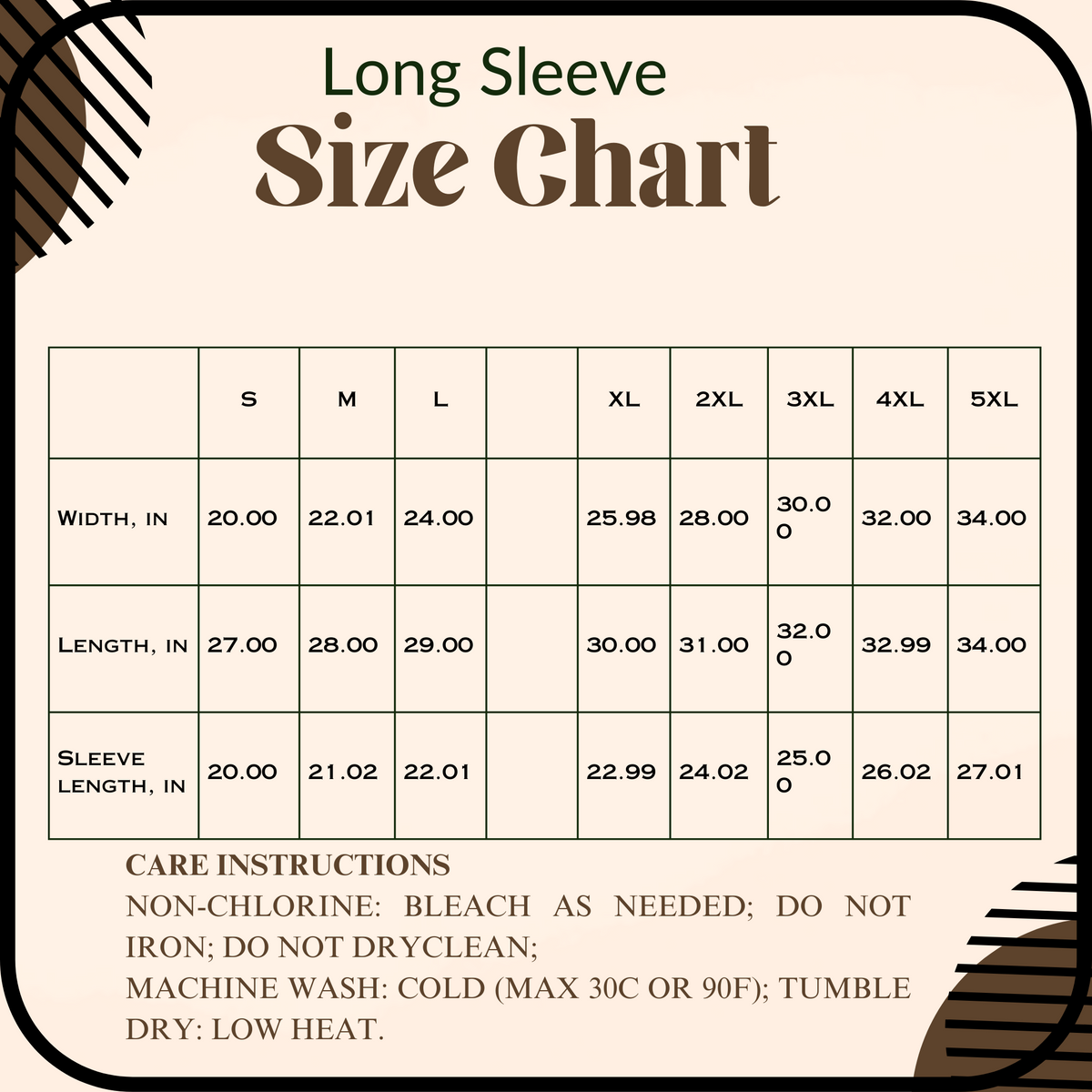 Gildan 18000 long sleeve sweatshirt size chart