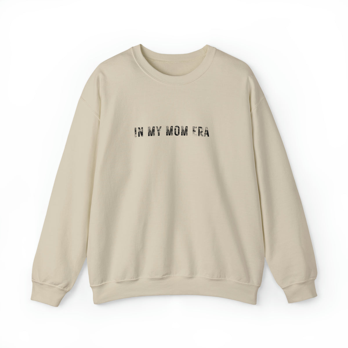 In my mom era vintage beige unisex crewneck sweatshirt - my comfy clothing