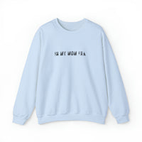 In my mom era vintage blue unisex crewneck sweatshirt - my comfy clothing