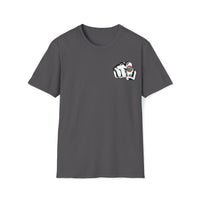 charcoal grey cotton unisex t-shirt fathers day gift - my comfy clothing