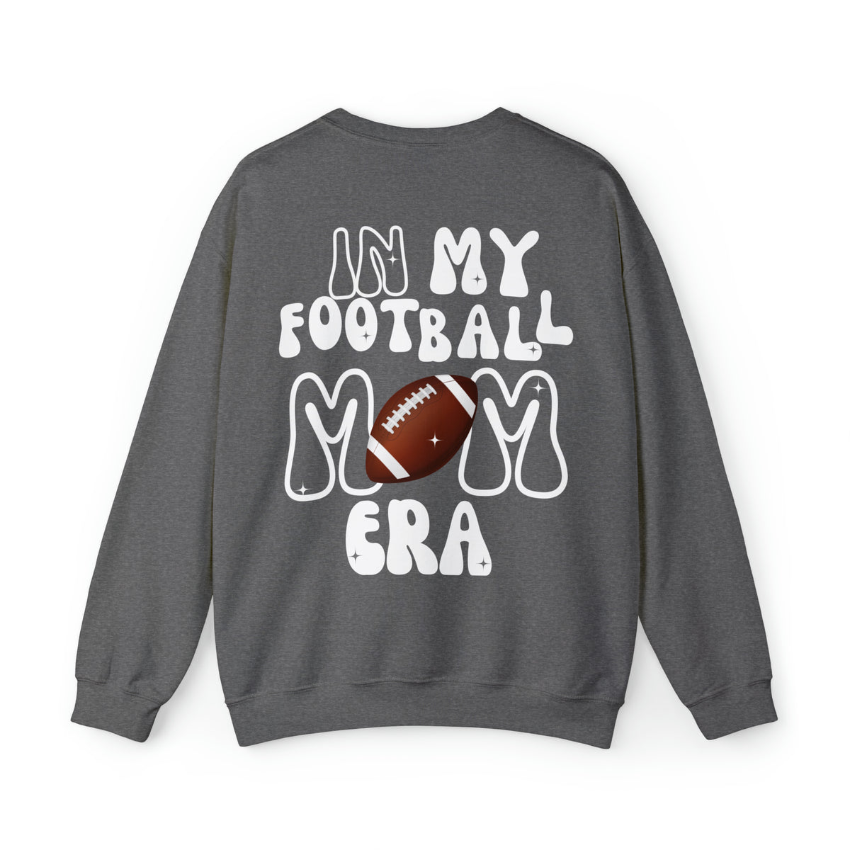 oversized in my football mom era grey sweatshirt - my comfy clothing 