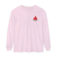 Palestine watermelon pink long sleeve shirt - my comfy clothing