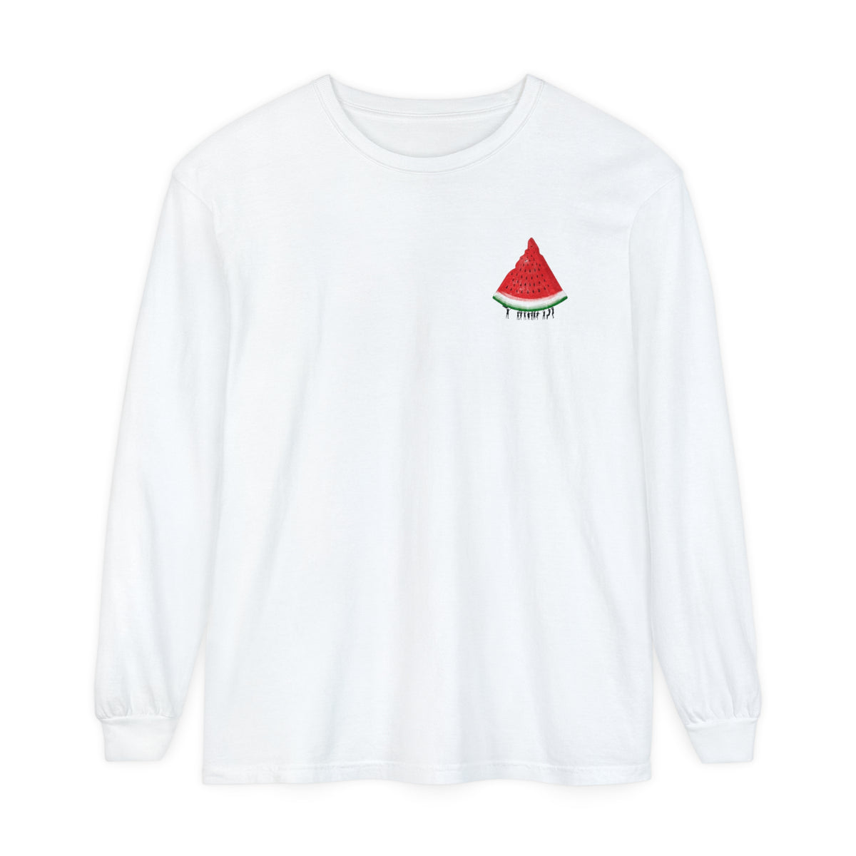 Palestine white long sleeve shirt - my comfy clothing