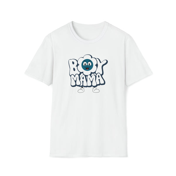 white tee shirt for boys mothers boy mama t-shirt - my comfy clothing